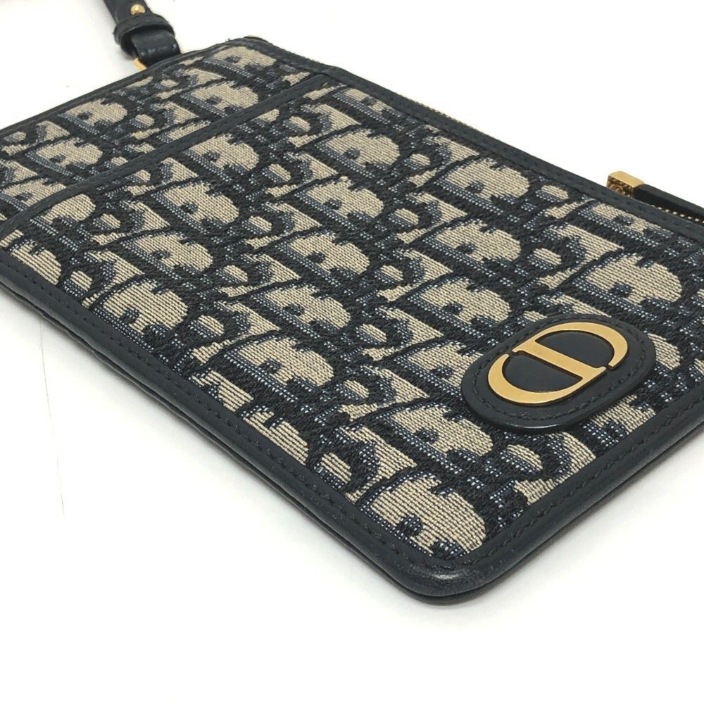 CHRISTIAN DIOR Blue Canvas Shoulder Bag - Picture 5 of 15